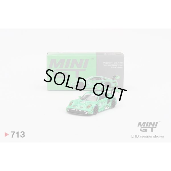 画像1: MINI GT 1/64 Porsche 911 GT3 R #80 GTD AO Racing 2023 IMSA Sebring 12 Hrs (1)