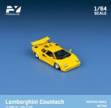 画像: Finclassically 1/64 Countach LP5000 QV Yellow
