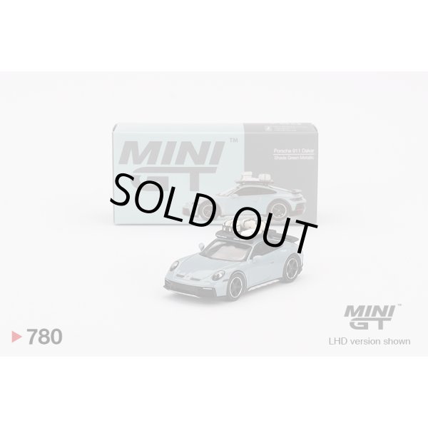 画像1: MINI GT 1/64 Porsche 911 Dakar Shade Green Metallic (LHD) (1)