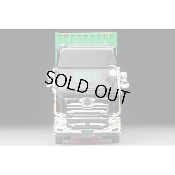 画像5: TOMYTEC 1/64 Limited Vintage NEO Hino Profia 40ft Marine Container Trailer (東邦車輛TC36H1C34) (Black) (5)