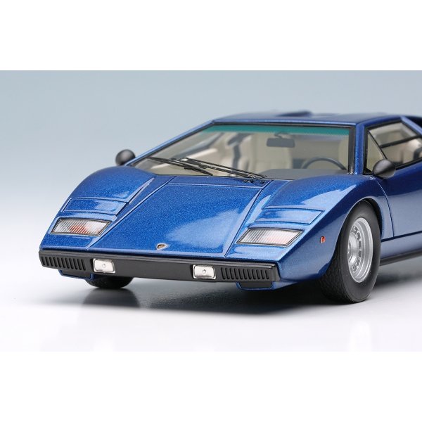 画像6: EIDOLON 1/43 Lamborghini Countach LP400 1974 Brunotte Metallized (Metallic Blue) Limited 100 pcs. (6)