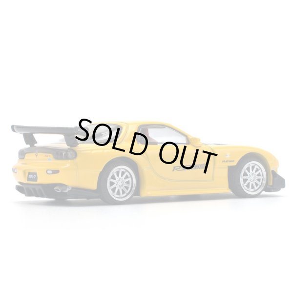 画像7: POP RACE 1/64 MAZDA RX-7 (FD3S) RE-AMEMIYA WIDEBODY YELLOW (7)