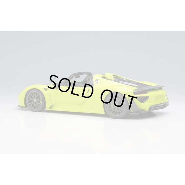 画像3: EIDOLON 1/43 Porsche 918 Spyder weissach package 2011 Acid Green Limited 80 pcs. (3)