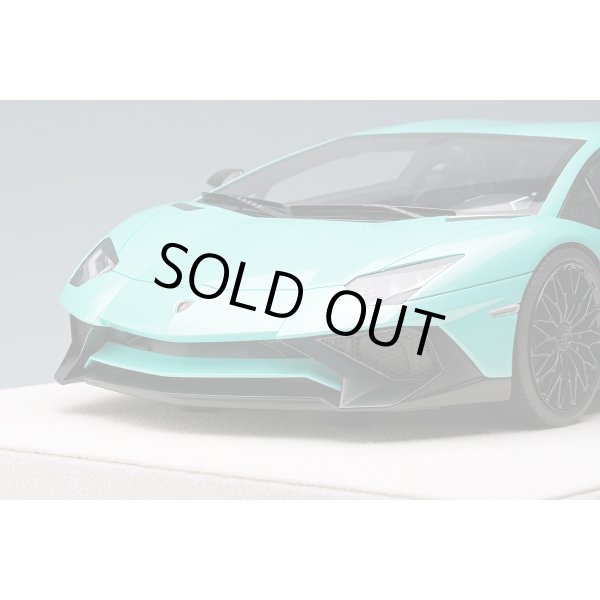 画像6: EIDOLON 1/18 Lamborghini Aventador LP750-4 SV 2015 Pearl Mint Green (Black Large SV Logo) Limited 50 pcs. (6)