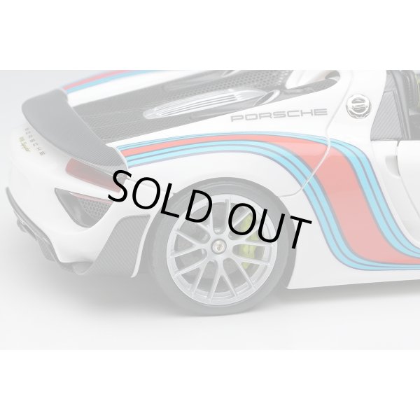 画像10: EIDOLON 1/43 Porsche 918 Spyder weissach package 2011 Martini stripe (10)