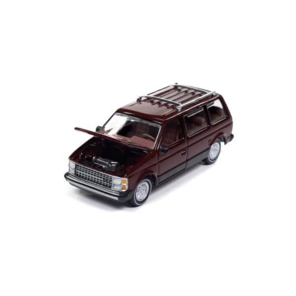 画像3: auto world 1/64 1985 Dodge Caravan Crimson Red / Black (3)
