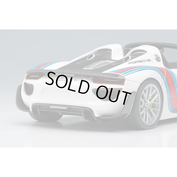 画像12: EIDOLON 1/43 Porsche 918 Spyder weissach package 2011 Martini stripe (12)