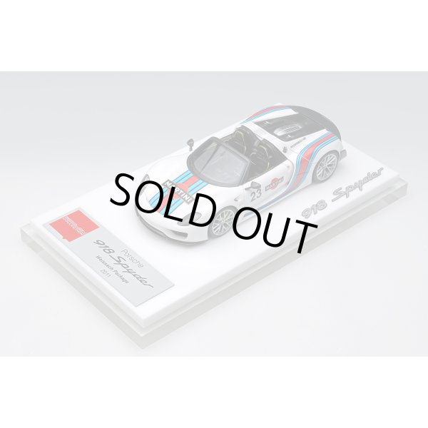 画像15: EIDOLON 1/43 Porsche 918 Spyder weissach package 2011 Martini stripe (15)