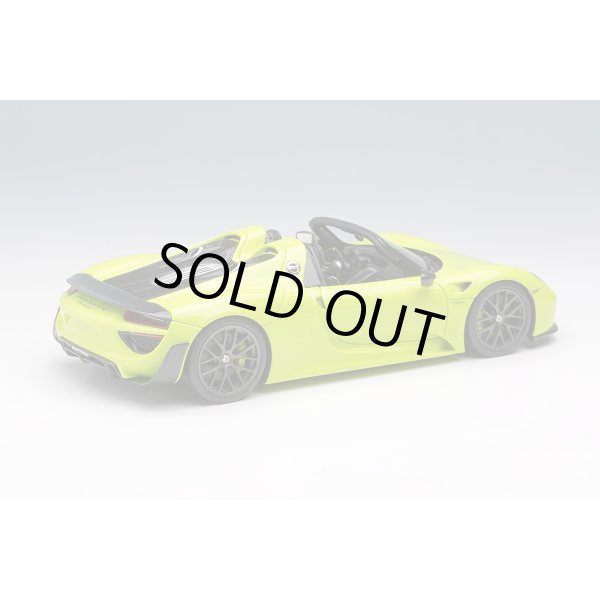 画像4: EIDOLON 1/43 Porsche 918 Spyder weissach package 2011 Acid Green Limited 80 pcs. (4)