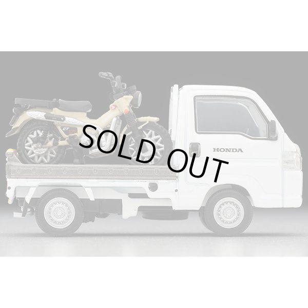 画像5: TOMYTEC 1/64 Limited Vintage NEO Honda Acty Truck (White) バイク店仕様  ホンダ CT125・ハンターカブ付 (5)