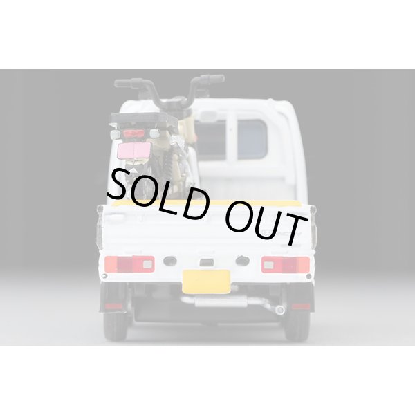 画像7: TOMYTEC 1/64 Limited Vintage NEO Honda Acty Truck (White) バイク店仕様  ホンダ CT125・ハンターカブ付 (7)