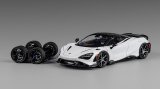 画像: CM MODEL 1/64 McLaren 765LT White/Carbon Hood