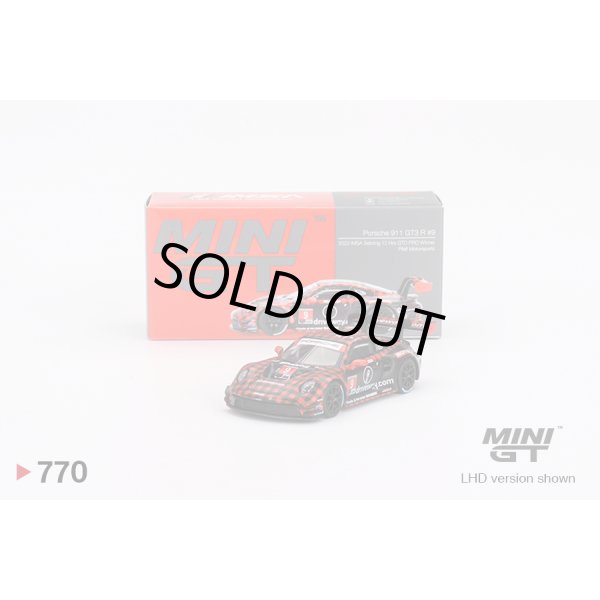 画像1: MINI GT 1/64 Porsche 911 GT3 R IMSA Sebring 12 Hours GTD PRO Winner 2023 #9 Pfaff Motorsports (LHD) (1)