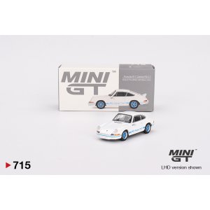 MINI GT 1/64 Porsche 911 (992) Carrera S Miami Blue (RHD