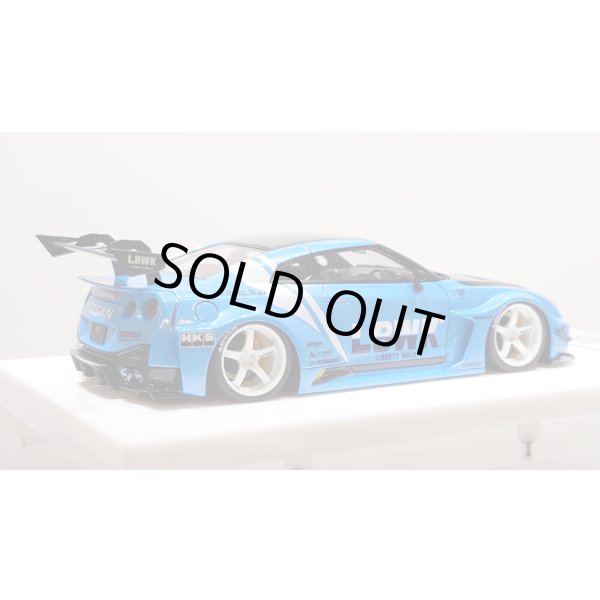 画像7: EIDOLON 1/43 LB Silhouette WORKS GT 35GT-RR (GT Wing Version) Azzurro Pearl Limited 32 pcs. (7)