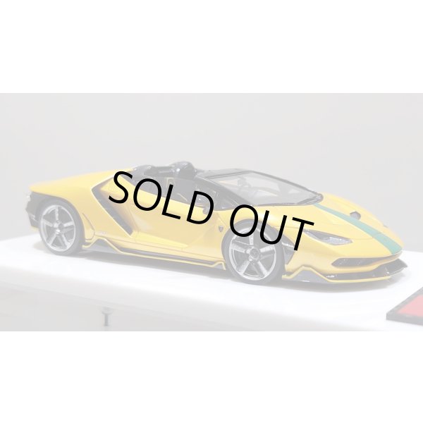 画像5: EIDOLON 1/43 Lamborghini Centenario Roadster LP770-4 2016 Grande Giallo Pearl Limited 32 pcs. (5)