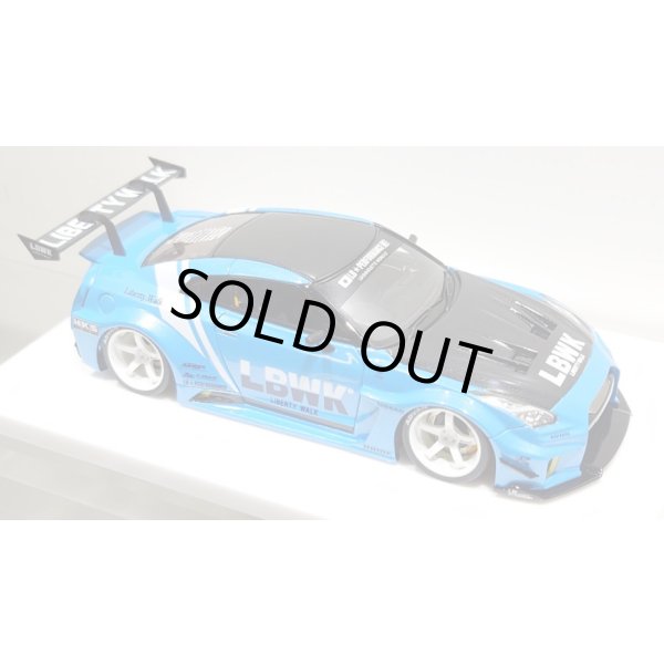 画像11: EIDOLON 1/43 LB Silhouette WORKS GT 35GT-RR (GT Wing Version) Azzurro Pearl Limited 32 pcs. (11)