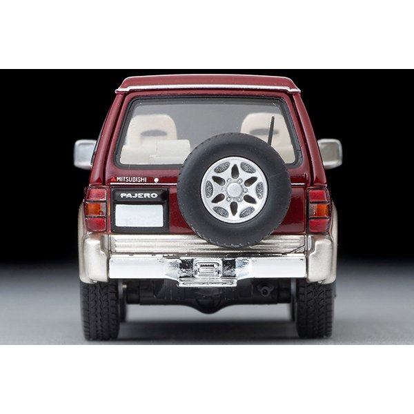 画像6: TOMYTEC 1/64 Limited Vintage NEO Mitsubishi Pajero Mid Roof Wide VR (Red/Beige) '96 (6)