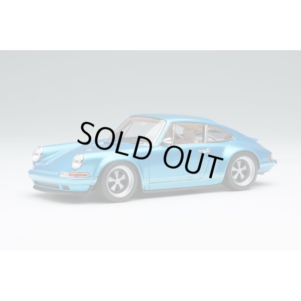 画像2: VISION 1/43 Singer 911 (964) Coupe Light Blue Metallic Limited 100 pcs. (2)