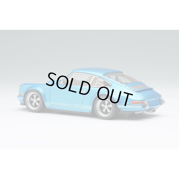 画像3: VISION 1/43 Singer 911 (964) Coupe Light Blue Metallic Limited 100 pcs. (3)