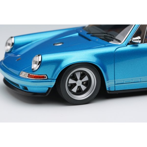画像6: VISION 1/43 Singer 911 (964) Coupe Light Blue Metallic Limited 100 pcs. (6)