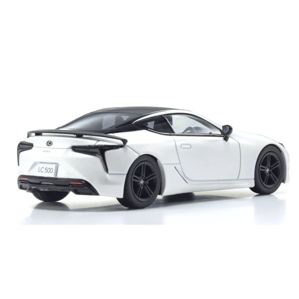 画像2: Kyosho Original 1/43 Lexus LC500 "EDGE" HAKUGIN (Matte White) (2)