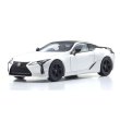 画像1: Kyosho Original 1/43 Lexus LC500 "EDGE" HAKUGIN (Matte White) (1)