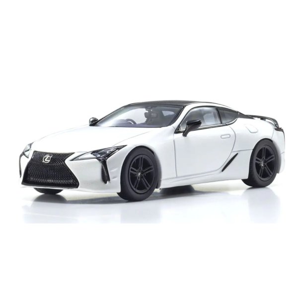 画像1: Kyosho Original 1/43 Lexus LC500 "EDGE" HAKUGIN (Matte White) (1)