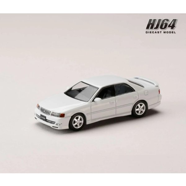画像2: Hobby JAPAN 1/64 Toyota Chaser Tourer V (JZX100) 1998 Super White II (2)