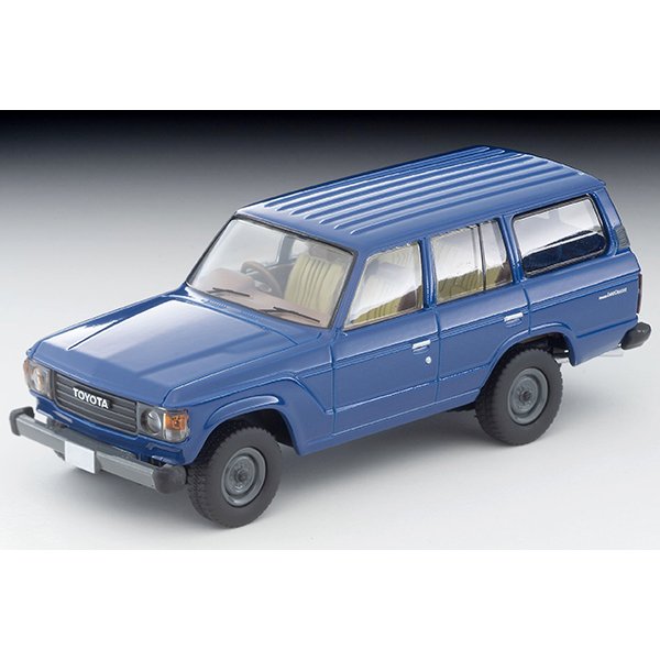 画像1: TOMYTEC 1/64 Limited Vintage NEO Toyota Land Cruiser 60 Standard (Blue) (1)