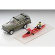 画像9: TOMYTEC 1/64 Limited Vintage NEO Toyota Land Cruiser 60 (Olive) with Canoe, Figure (9)
