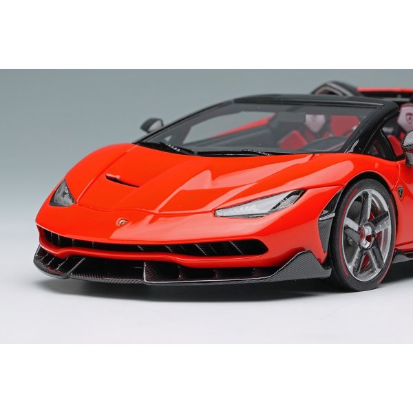 画像10: EIDOLON 1/43 Lamborghini Centenario Roadster LP770-4 2016 Rear Wing up Rosso Mars Limited 60 pcs. (10)