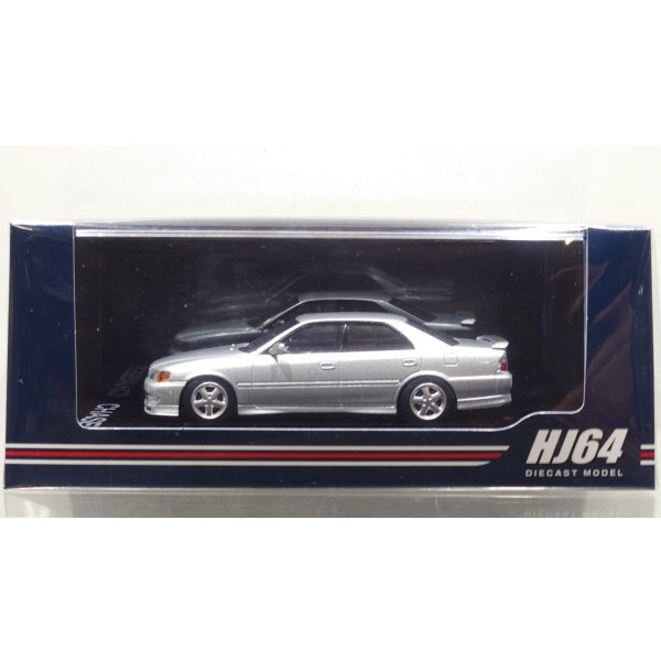 画像1: Hobby JAPAN 1/64 Toyota Chaser Tourer V (JZX100) 1998 Mesh Front Grille Silver Metallic (1)