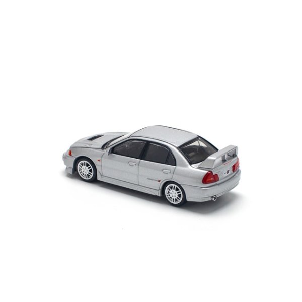 画像7: POP RACE 1/64 Mitsubishi Lancer Evolution IV Steel Silver (7)