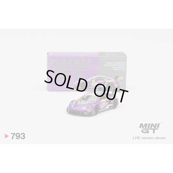 画像1: MINI GT 1/64 Porsche 911 GT3R HubAuto 2023 FIA GT World Cup 70th Anniversary Macau Grand Prix #27 K.Estrella (1)