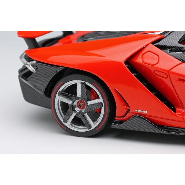 画像9: EIDOLON 1/43 Lamborghini Centenario Roadster LP770-4 2016 Rear Wing up Rosso Mars Limited 60 pcs. (9)