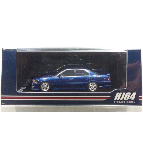 画像1: Hobby JAPAN 1/64 Toyota Chaser Tourer V (JZX100) 1998 Dark Blue Mica (1)