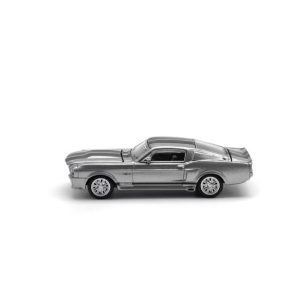 画像4: POP RACE 1/64 1967 SHELBY MUSTANG GT500 - GREY/BLACK (4)