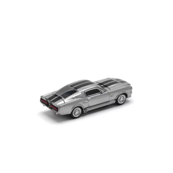 画像3: POP RACE 1/64 1967 SHELBY MUSTANG GT500 - GREY/BLACK (3)