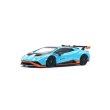 画像1: POP RACE 1/64 Lamborghini Huracan STO Blue Laufey/Arancio Zant (Orange) (1)