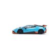 画像4: POP RACE 1/64 Lamborghini Huracan STO Blue Laufey/Arancio Zant (Orange) (4)