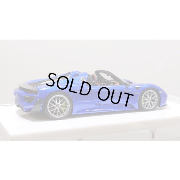 画像7: EIDOLON 1/43 Porsche 918 Spyder weissach package 2011 Lobellia Blue Limited 32 pcs. (7)