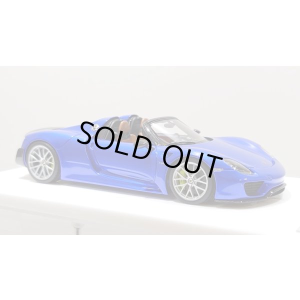 画像5: EIDOLON 1/43 Porsche 918 Spyder weissach package 2011 Lobellia Blue Limited 32 pcs. (5)