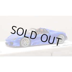 画像: EIDOLON 1/43 Porsche 918 Spyder weissach package 2011 Lobellia Blue Limited 32 pcs.