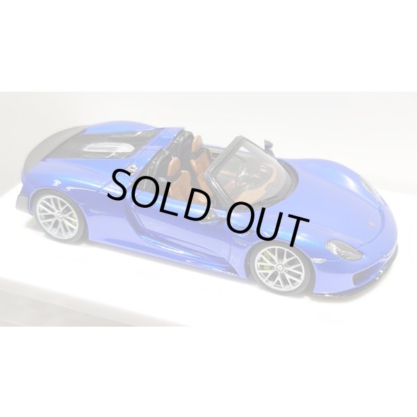 画像11: EIDOLON 1/43 Porsche 918 Spyder weissach package 2011 Lobellia Blue Limited 32 pcs. (11)