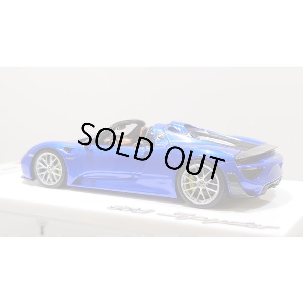 画像3: EIDOLON 1/43 Porsche 918 Spyder weissach package 2011 Lobellia Blue Limited 32 pcs. (3)