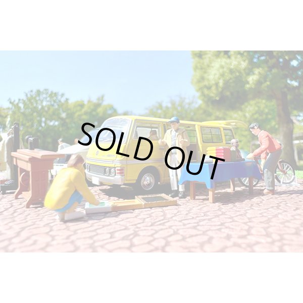 画像9: TOMYTEC 1/64 Diorama Collection #CarSnap25a Flea Market (9)