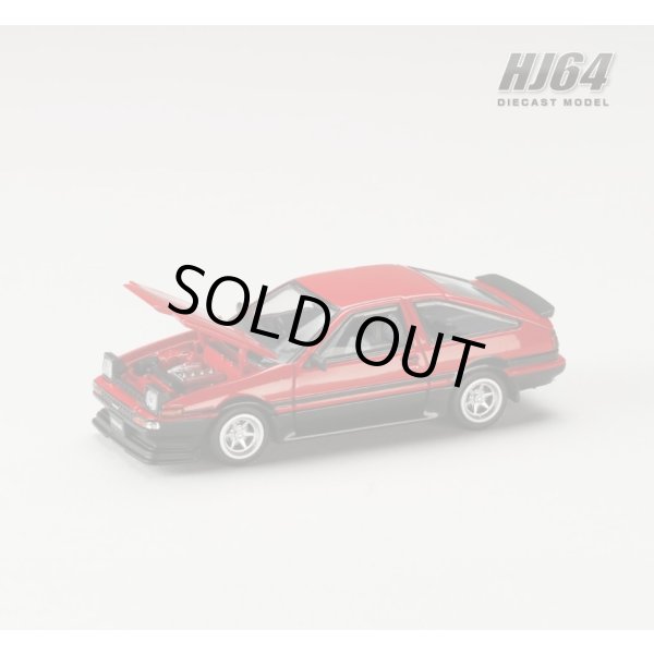 画像4: Hobby Japan 1/64 Toyota Sprinter Trueno JDM Style Red / Black 後期型 (4)