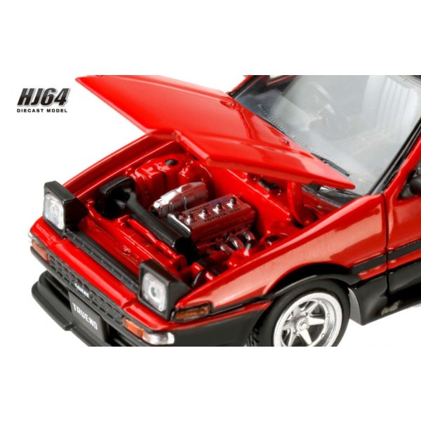 画像5: Hobby Japan 1/64 Toyota Sprinter Trueno JDM Style Black / Grey 後期型 (5)