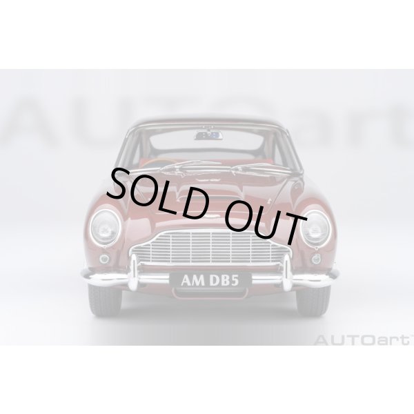 画像5: AUTOart 1/18 Aston Martin DB5 Dark Red Metallic (5)